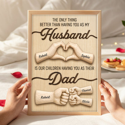 Personalized Husband Canvas personalization view for Husband